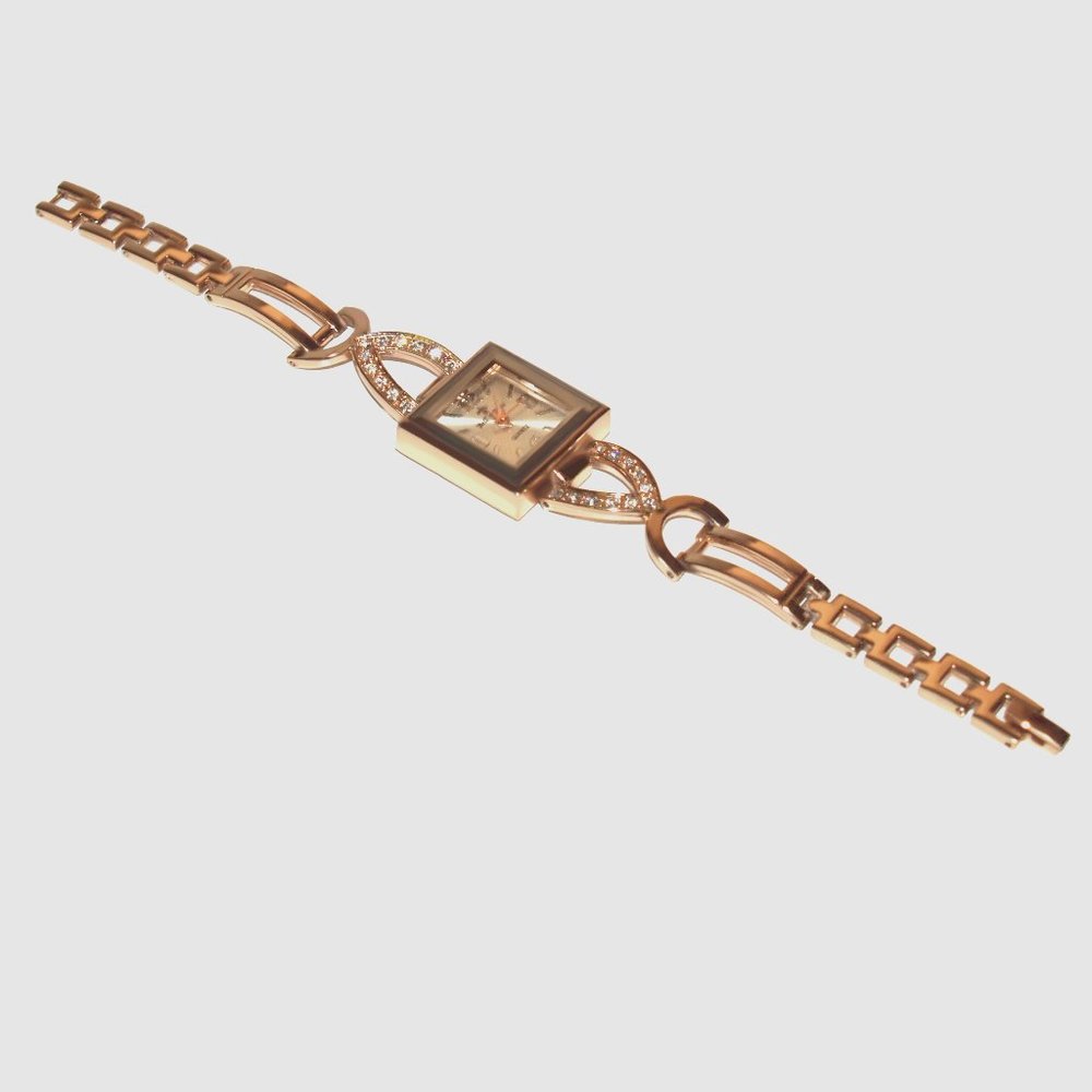 Bell & Rose - Gold Plated Ladies Quartz Analog Wrist Watch